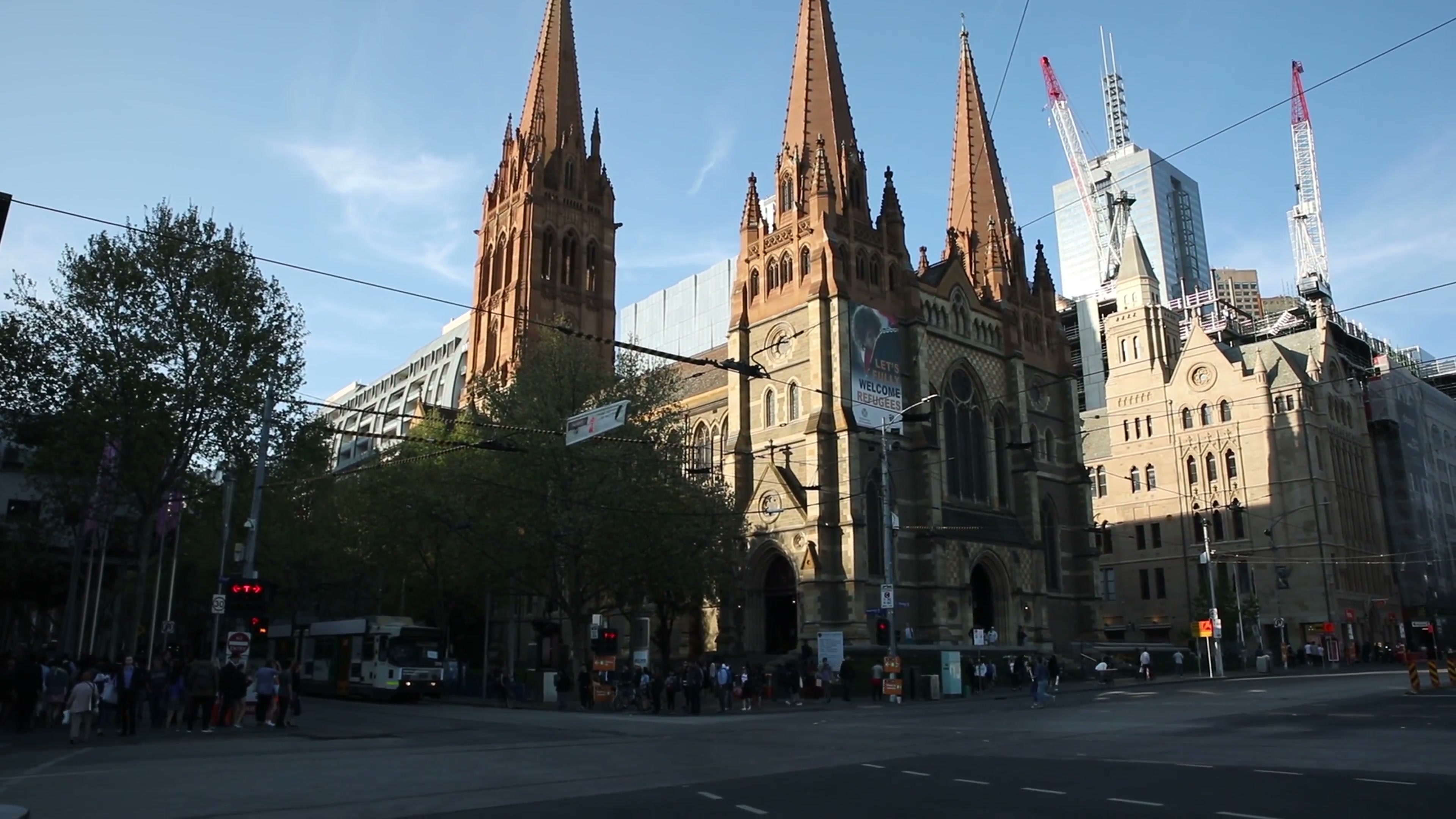 Real 4K film still from Melbourne